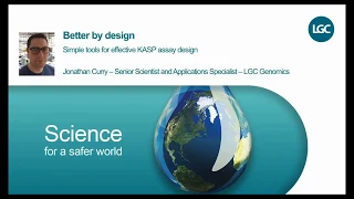 KASP genotyping - better by design