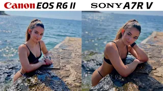 Canon EOS R6 Mark II vs Sony A7R V Camera Camparision