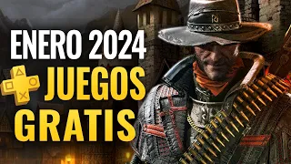 LOS JUEGOS GRATIS ENERO 2024 PLAYSTATION PLUS (PS4 & PS5)