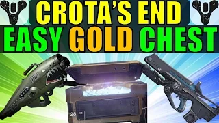 Crota's End: EASY GOLD CHEST! (Destiny)