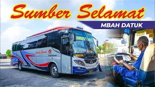 BIKIN TAKJUB, BEGINI AKSI DRIVER LEGEND MBAH DATUK SEBELUM RESIGN !! Trip Sumber Selamat 7106