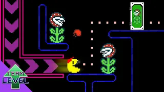 Pac-Man vs the Super Mario Bros. Maze