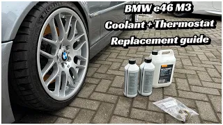 BMW e46 M3 Coolant Change & Thermostat Replacement Guide