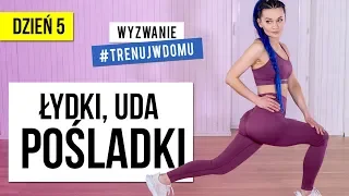 Wyzwanie 30 DNI 🔥  Dzień 5: Łydki, uda, pośladki  | Monika Kołakowska