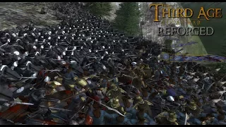 Third Age: Total War (Reforged) - KINGS OF THE MOUNTAIN (Battle Replay)