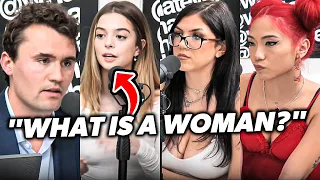 Charlie Kirk DEBATES RADICAL Feminists On "What Is A Woman"