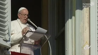 Angelus di Papa Francesco del 18 dicembre 2016