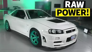 R34 Skyline GT-R Puts Down BIG Numbers // Dyno EVERYTHING