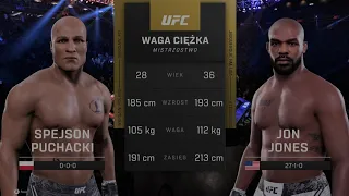 UFC 5 Spejson Puchacki vs Jon Jones #bjj #boks #k1 #ksw #mma #ufc #ufc5 #blokekipa