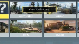 How to select map in COD Mobile| Fix Cannot select map problem Easy & Quick