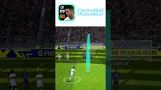 Tutorial: Knuckle shot Free kick | eFootball 23 mobile #tutorial #knuckleshot