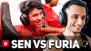 Will SEN make PLAYOFFS?! | FNS Reacts to Sentinels vs Furia (VCT 2024 Americas Stage 1)