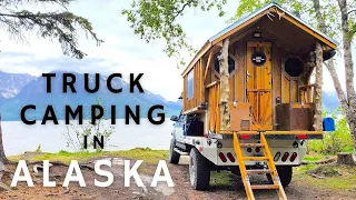 Truck Camping in Alaska - an entertaining Day in the Life