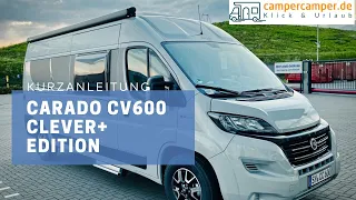 Carado CV600 CV540 Clever+ Edition Einweisungsvideo