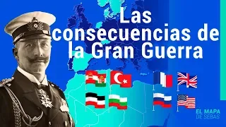 ⚔⚔ La PRIMERA GUERRA MUNDIAL en 16 minutos (resumen)⚔⚔ - El Mapa de Sebas