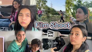 Itni garmi mai short film shoot ki | Zainab aur Hira models bn gain | Rabia Faisal
