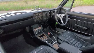 1971 Nissan skyline hakosuka resto mod interior with carbon signal gauges