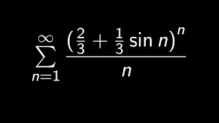 Does this infinite series converge? (I solved it!)