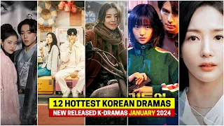 12 Hottest New Released Korean Dramas to Watch in January 2024