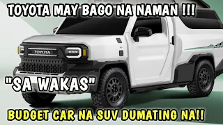 ISA PANG AFFORDABLE CAR NA INILABAS NG TOYOTA SA BANSA !!! MAHIGIT SA 10 SEATING ANG CAPACITY NA!!