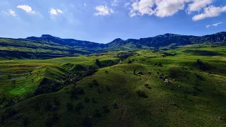 Above Drakensburg, South Africa | Relaxing 4K Drone Footage
