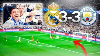 ENTRADA VIP 1000€ EN EL BERNABEU | REAL MADRID 3-3 MANCHESTER CITY - DjMaRiiO