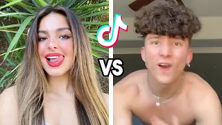 Addison Rae VS Tony Lopez Dance Battle - TikTok Compilation 2020