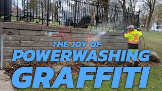 Cleaning Graffiti in A Park: What It's Like