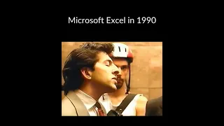 Introduction of Microsoft excel to the world. ( Changed the world)