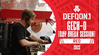 Geck-o Day Break Session | Defqon.1 Weekend Festival 2022 | Saturday | RED