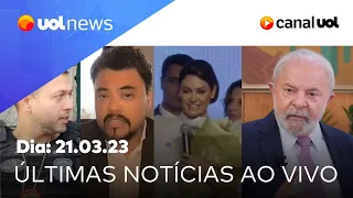 Lula fala de regra fiscal, Michelle Bolsonaro assume PL Mulher, análises e mais notícias| UOL News