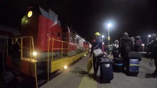 Trans-Siberian railway timelapse. Moscow - Vladivostok. 7 days. 9288 km