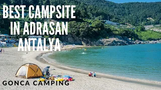 BEST CAMP SITE IN ADRASAN ANTALYA | ADRASAN CADIR KAMP ALANLARI | ADRASAN TRAILER | GONCA CAMPING