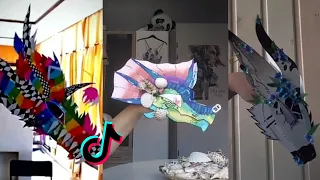 Dragon Puppet Crafts | Paper Dragon TikTok Compilation #115