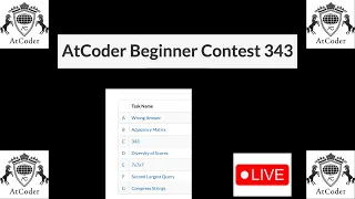 AtCoder Beginner Contest 343 || Live Coding || A || B || C || D || JAVA Code || AtCoder || Contest |