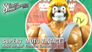 🛡️ SUPER7 MotU Vintage - Robot He-Man Filmation Retro Stil - Unboxing Review deutsch