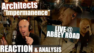 Architects - Sam Carter - Impermanence Live at Abbey Road - Reaction & Analysis