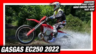 GASGAS 2022. Unboxing | Hard Enduro Setup and Test Ride - NOT A RED KTM!! 250cc vs 300cc