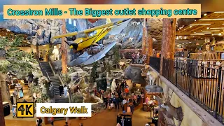 CrossIron Mills - The Biggest one-level Outlet shopping Centre in Calgary, Alberta. #calgary