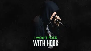 "I Won't Fold" (with Hook) | HipHop Rap Beat with Hook - dark eminem type beat