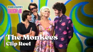 The Monkees on Laugh-In | Clip Reel | Rowan & Martin's Laugh-In