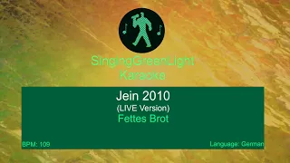 Fettes Brot - Jein 2010 - Karaoke | SingingGreenLight