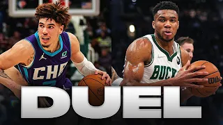 Giannis (40 PTS) VS LaMelo (36 PTS) Went Down To The Wire! 🆚