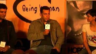 salman khan being human launch