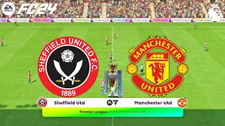 FC 24 | Sheffield United vs Manchester United - 23/24 English Premier League - PS5™ Full Gameplay