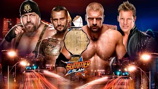 Triple H vs The Big Show vs CM Punk vs Chris Jericho Epic Match Wrestling MPire