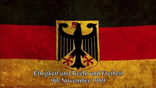 Einigkeit und Recht und Freiheit: 9th November 1989