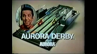 Aurora Derby Toy Commercial (Don Adams, 1972)