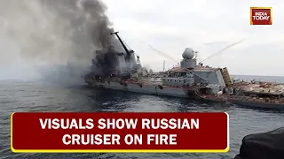 Multiple Missile Strikes Jolt Kharkiv; Ukraine Claims 'Moskva' Ship Sunk By Neptune Missiles