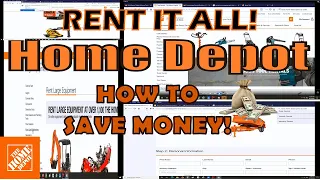 How to Rent a Tool from Home Depot